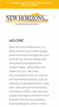 Mobile Screenshot of newhorizons-llc.com
